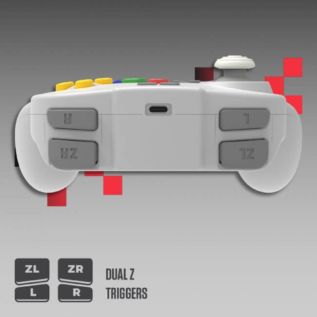 Tribute64 2.4 GHz Wireless Controller for Nintendo 64 and Switch