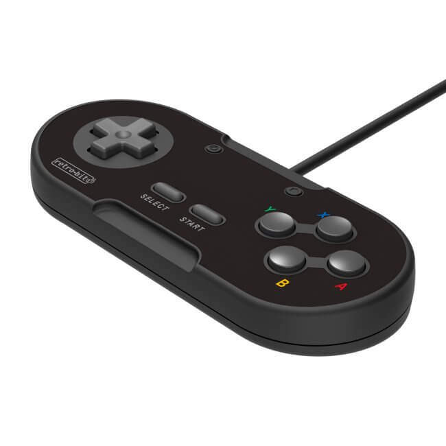 Legacy16 Wired USB Controller for Nintendo Switch / PC - Black