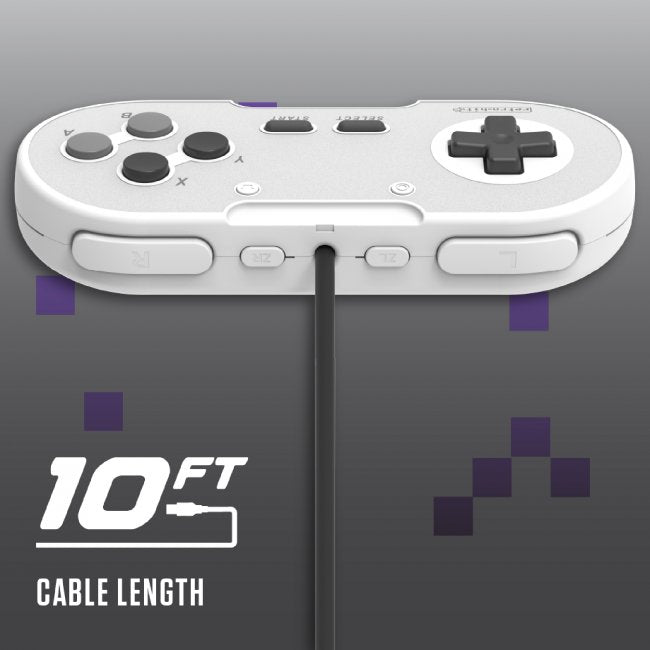 Legacy16 Wired USB Controller for Nintendo Switch / PC - Black