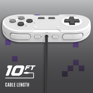 Legacy16 Wired USB Controller for Nintendo Switch / PC - Black