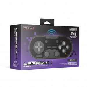 Legacy 16 2.4GHz Wireless Controller for SNES, Switch, PC, Mac