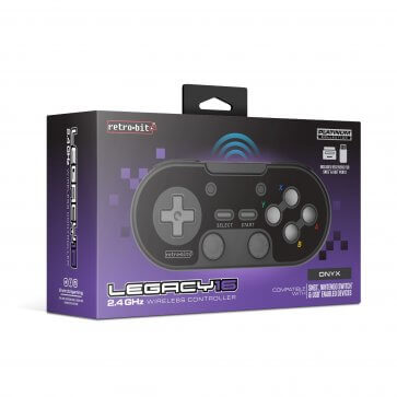 Legacy 16 2.4GHz Wireless Controller for SNES, Switch, PC, Mac