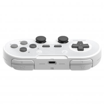 Legacy16 2.4GHz Wireless Controller for Super NES / Switch - Light Gray