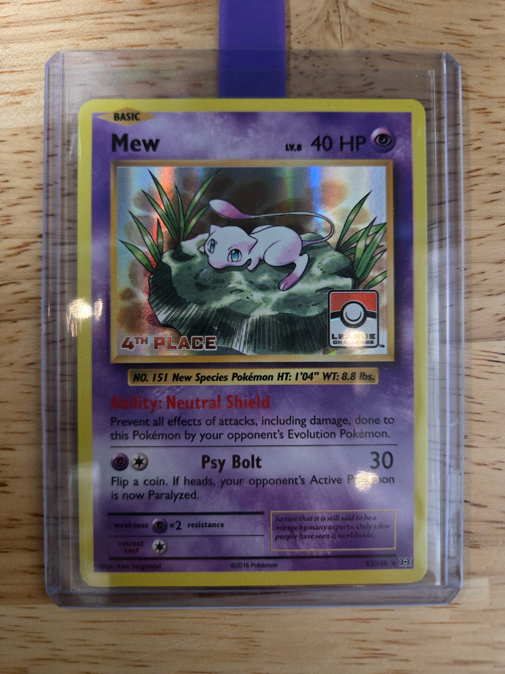 Mew League Championship Promo Set