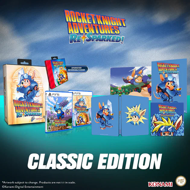 Rocket Knight Adventures: Re-Sparked Classic Edition (PS5 Limited Run #77) - PlayStation 5