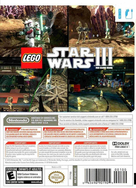 LEGO Star Wars III: The Clone Wars - Wii