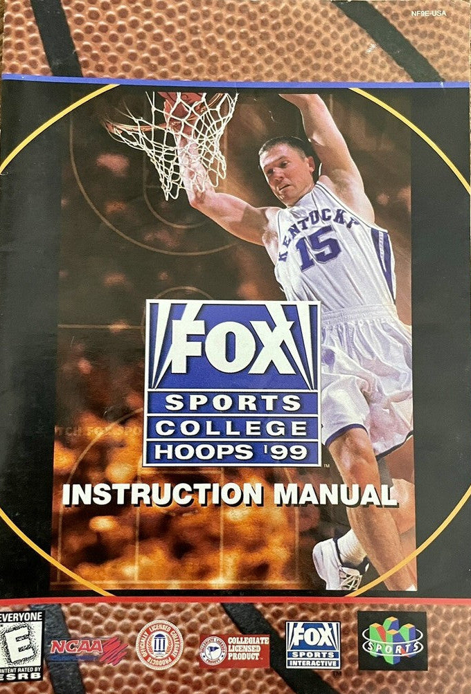 Fox Sports College Hoops '99 - N64 Manual