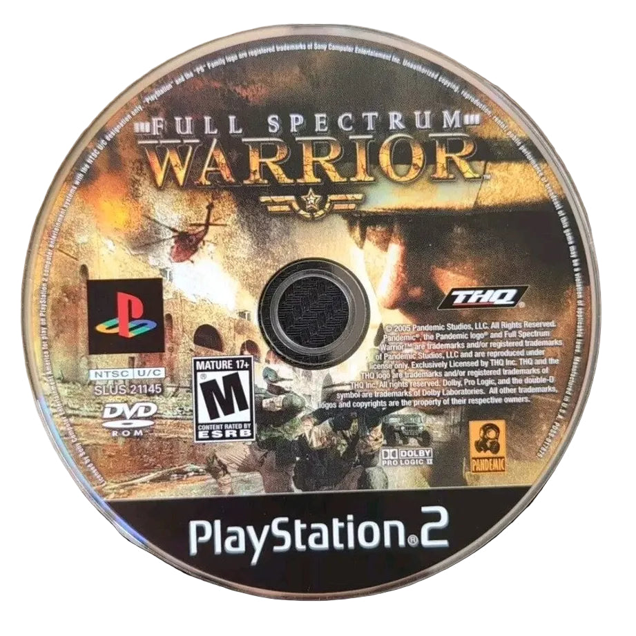 Full Spectrum Warrior - PlayStation 2