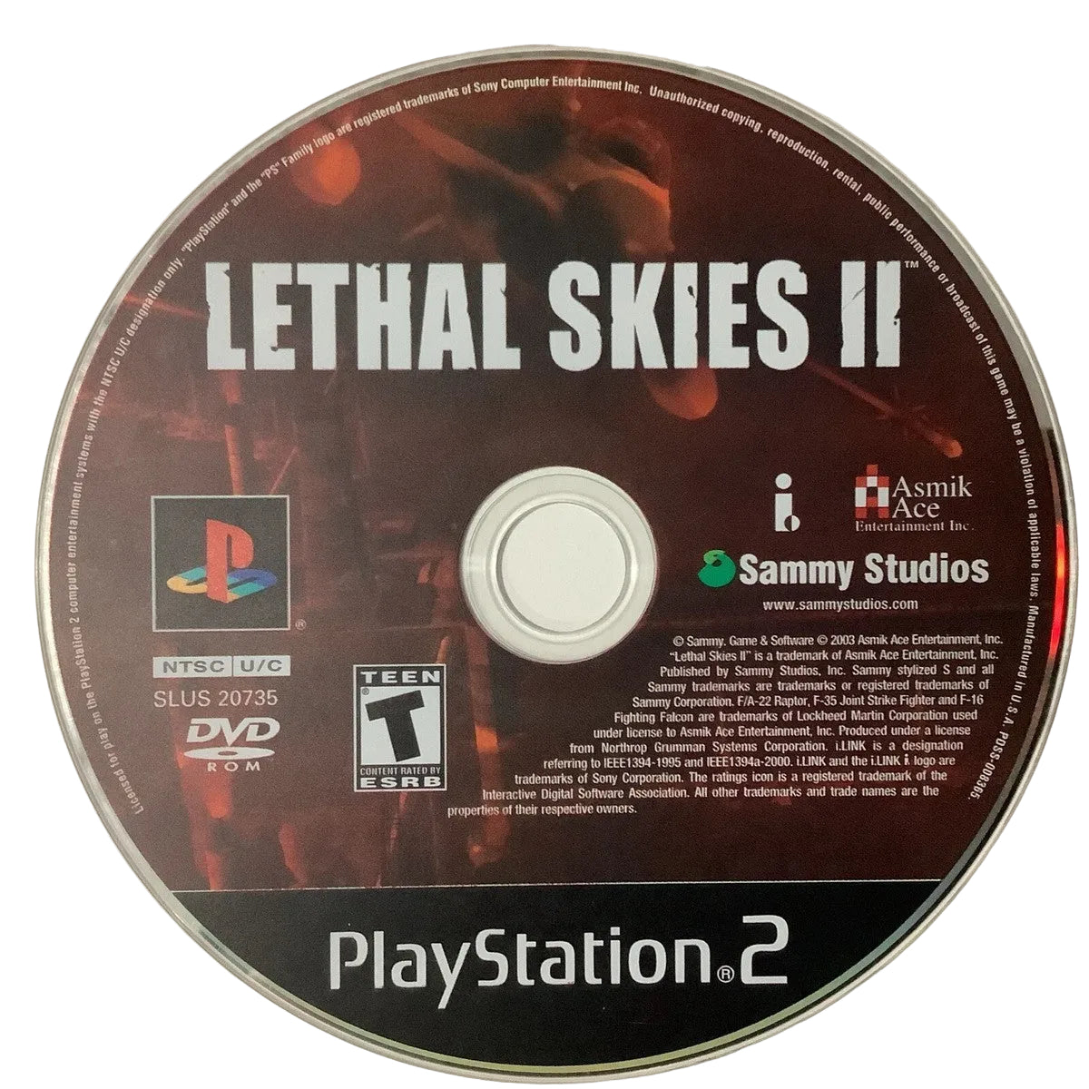Lethal Skies II - PlayStation 2