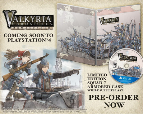 Valkyria Chronicles Remastered - Limited Edition Steelbook - PlayStation 4