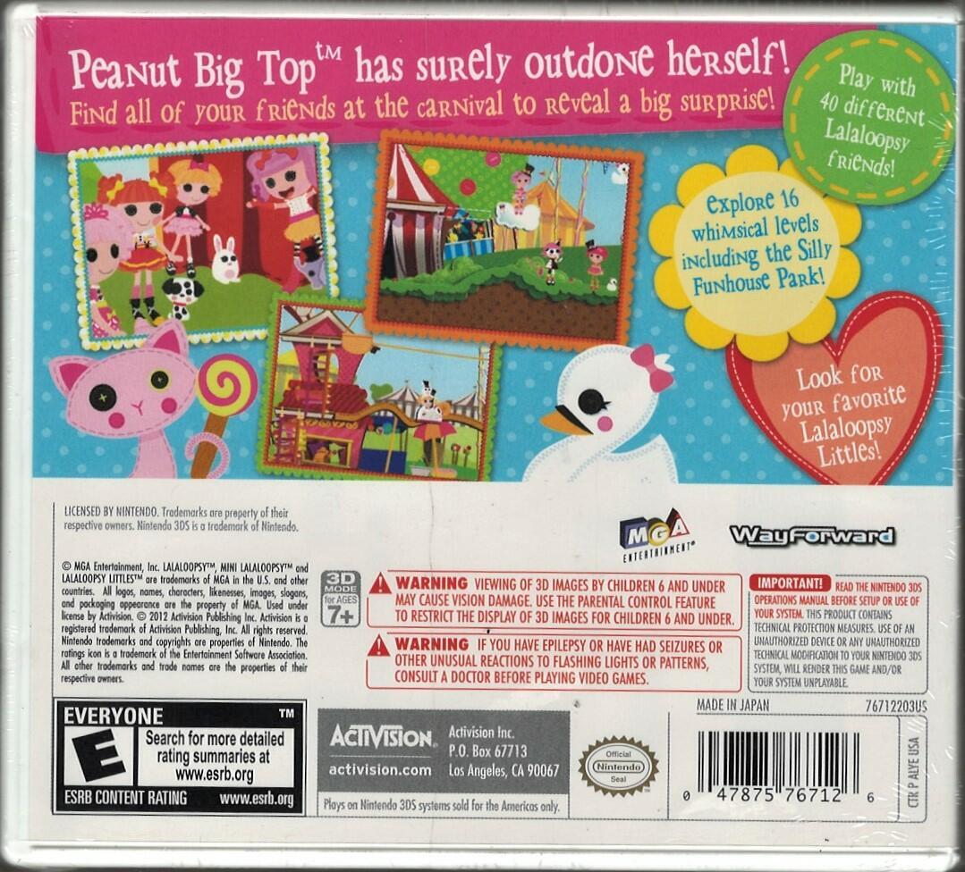 Lalaloopsy: Carnival of Friends - Nintendo 3DS