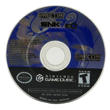 Capcom vs. SNK 2: EO - GameCube
