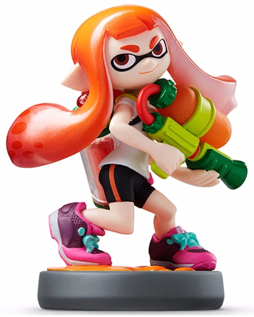 amiibo - Orange Inkling Girl - Splatoon Series