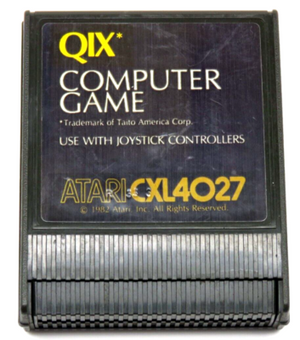 QIX - Atari 400