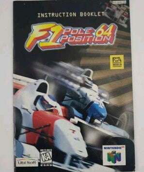 F1 Pole Position 64 - N64 Manual