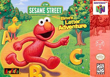 Sesame Street: Elmo's Letter Adventure - Nintendo 64