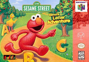 Sesame Street: Elmo's Letter Adventure - Nintendo 64