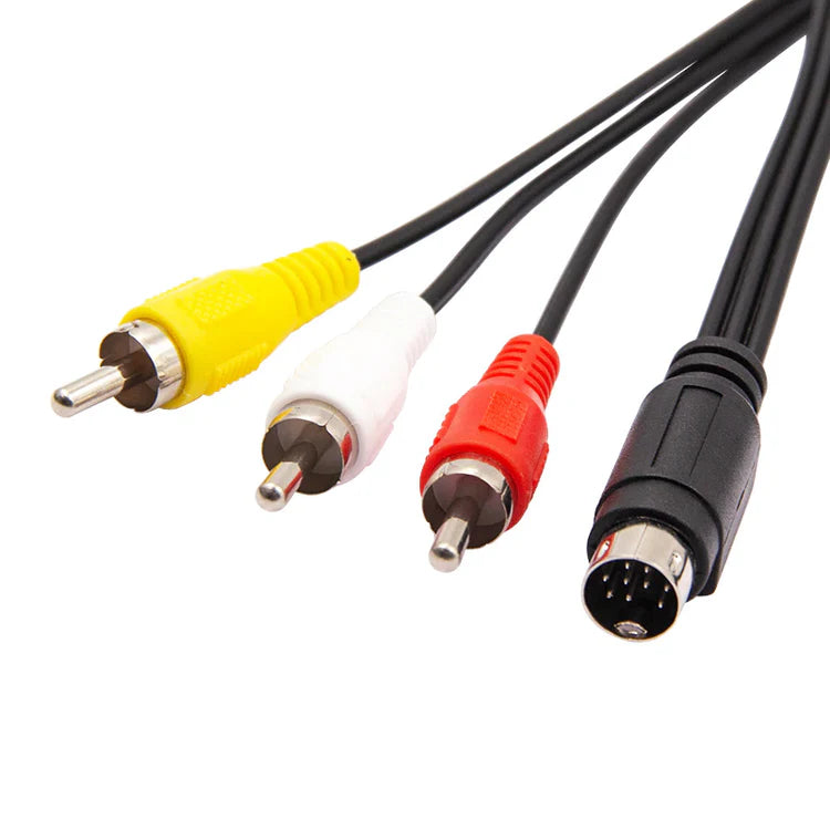 Composite AV Cable for SEGA Saturn