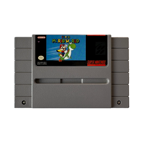 Super Mario World cartridge for SNES