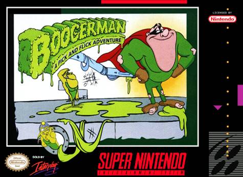 Boogerman: A Pick and Flick Adventure - Super Nintendo