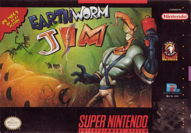 Earthworm Jim - Super Nintendo