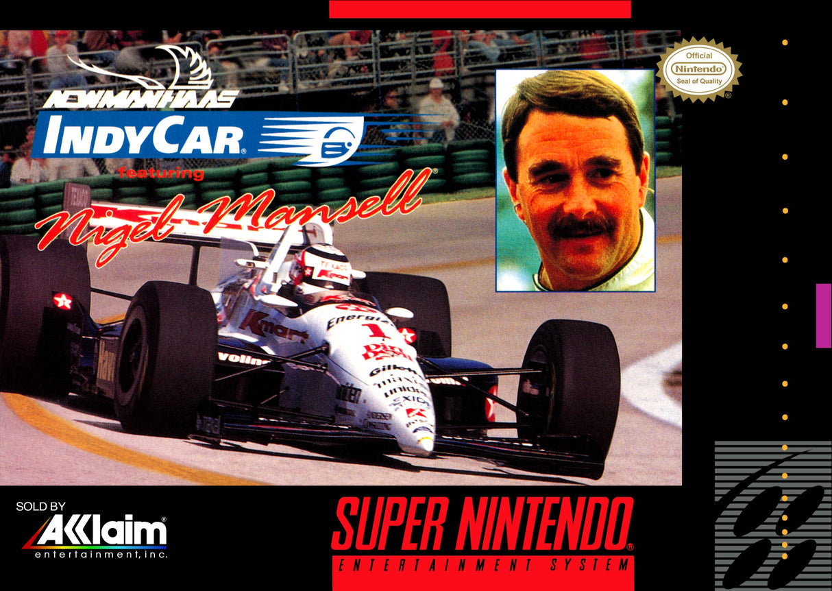 Newman/Haas IndyCar featuring Nigel Mansell  - Super Nintendo