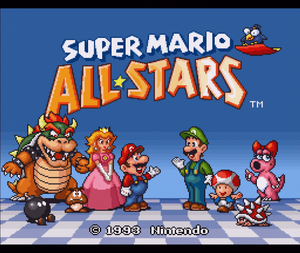 Super Mario All-Stars (Player's Choice) - Super Nintendo