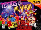 Tetris and Dr. Mario - Super Nintendo
