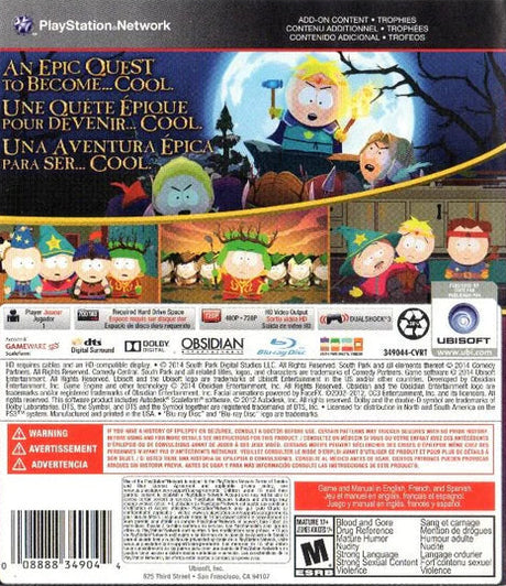 South Park: The Stick of Truth - PlayStation 3