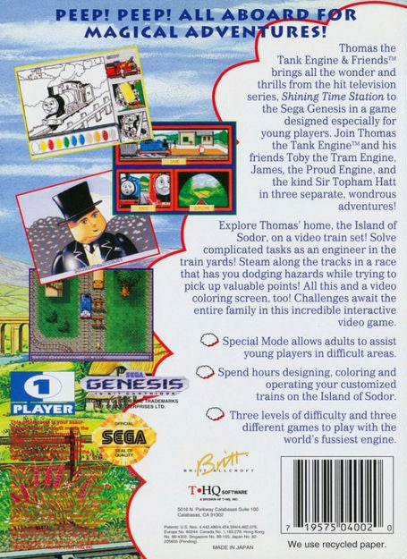 Thomas the Tank Engine & Friends - SEGA Genesis