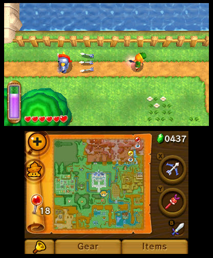Legend of Zelda: A Link Between Worlds - Nintendo 3DS