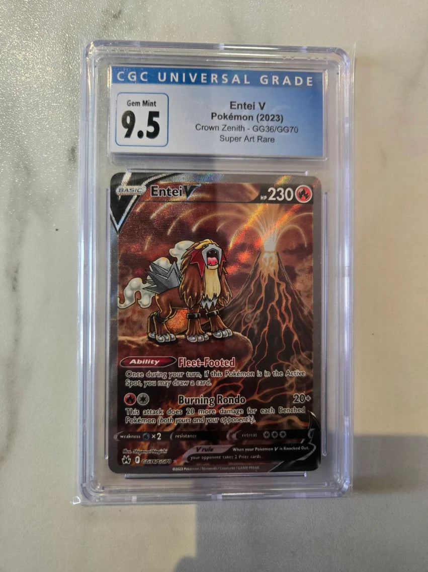 Entei V (GG36/GG70) [SWSH: Crown Zenith: Galarian Gallery]