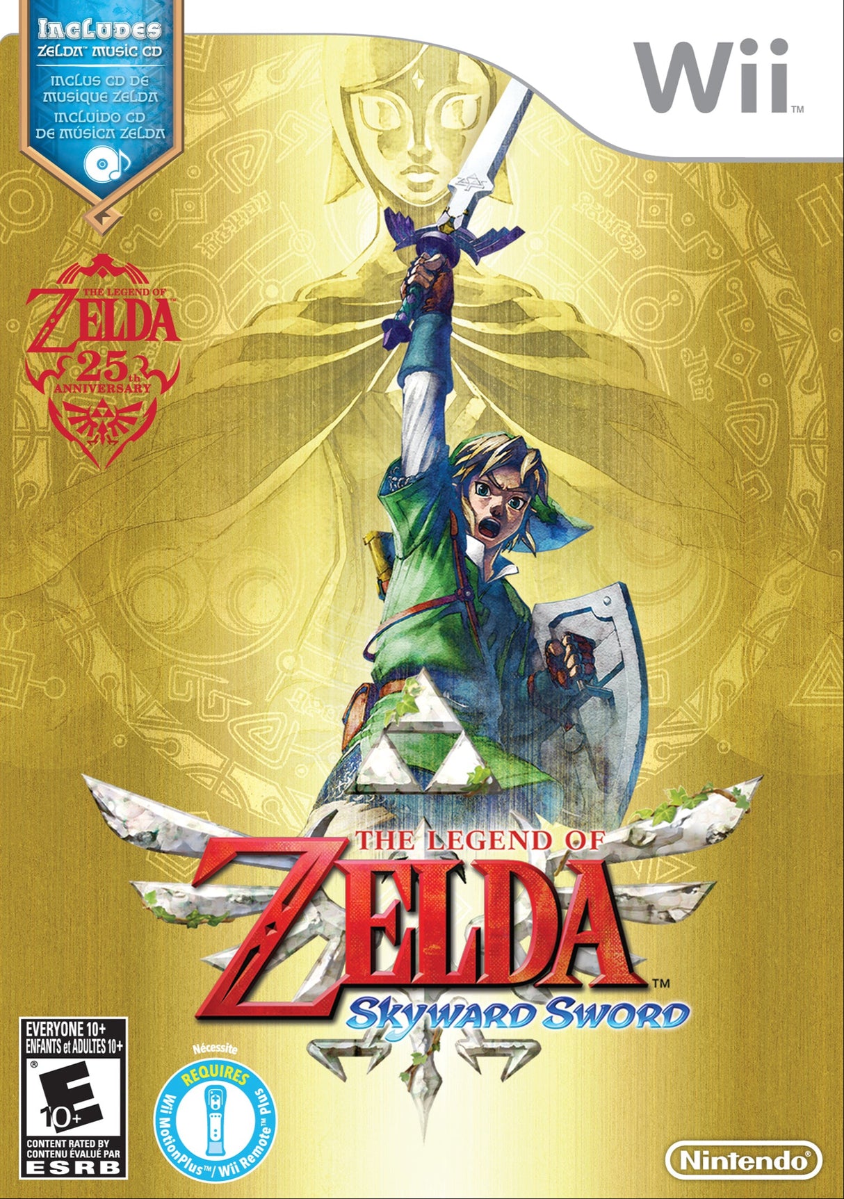 Legend of Zelda: Skyward Sword (Music CD Bundle) - Wii