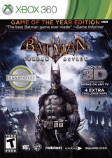 Batman: Arkham Asylum - Game of the Year Edition - Xbox 360