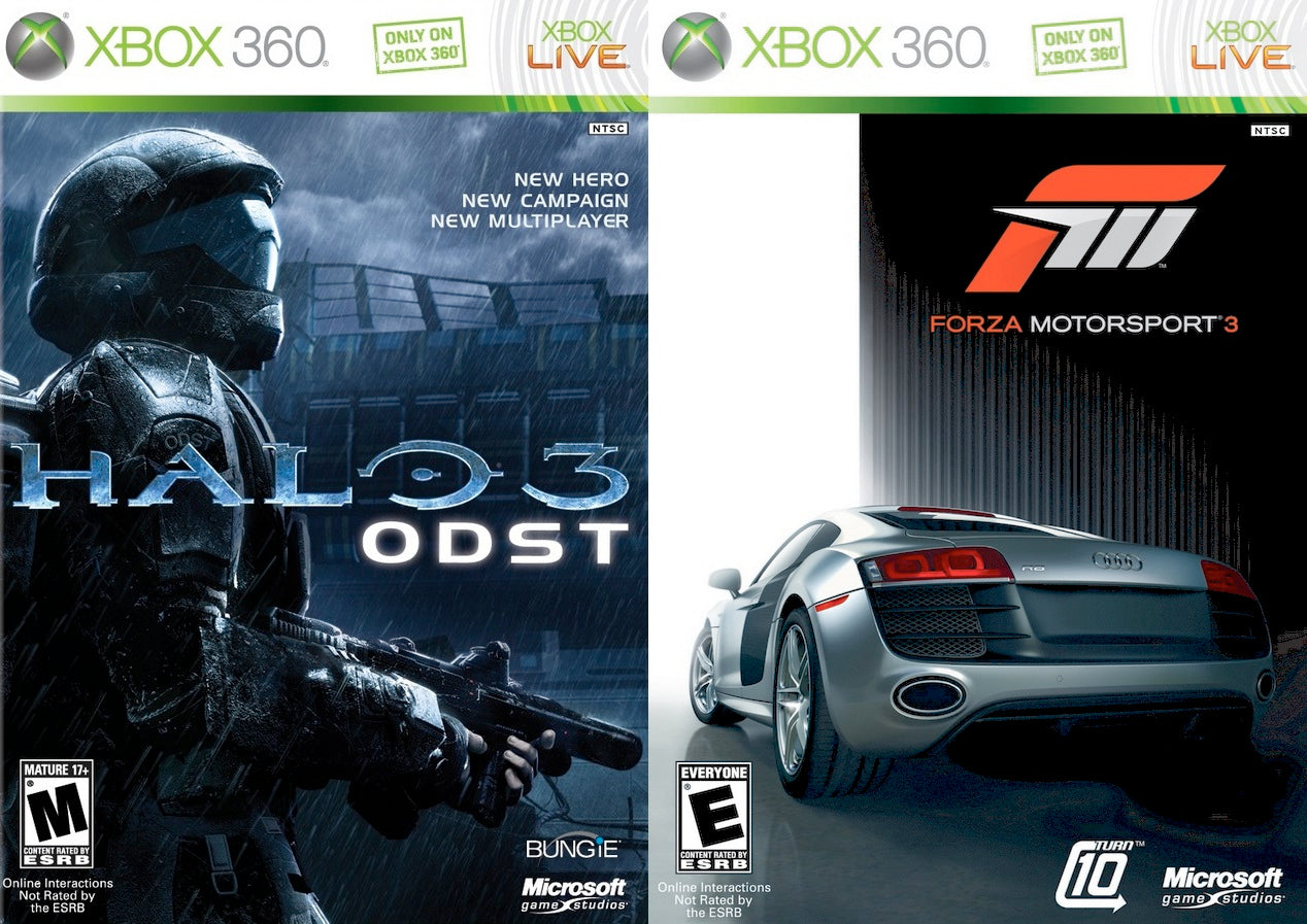 Forza Motorsport 3 / Halo 3: ODST - Xbox 360