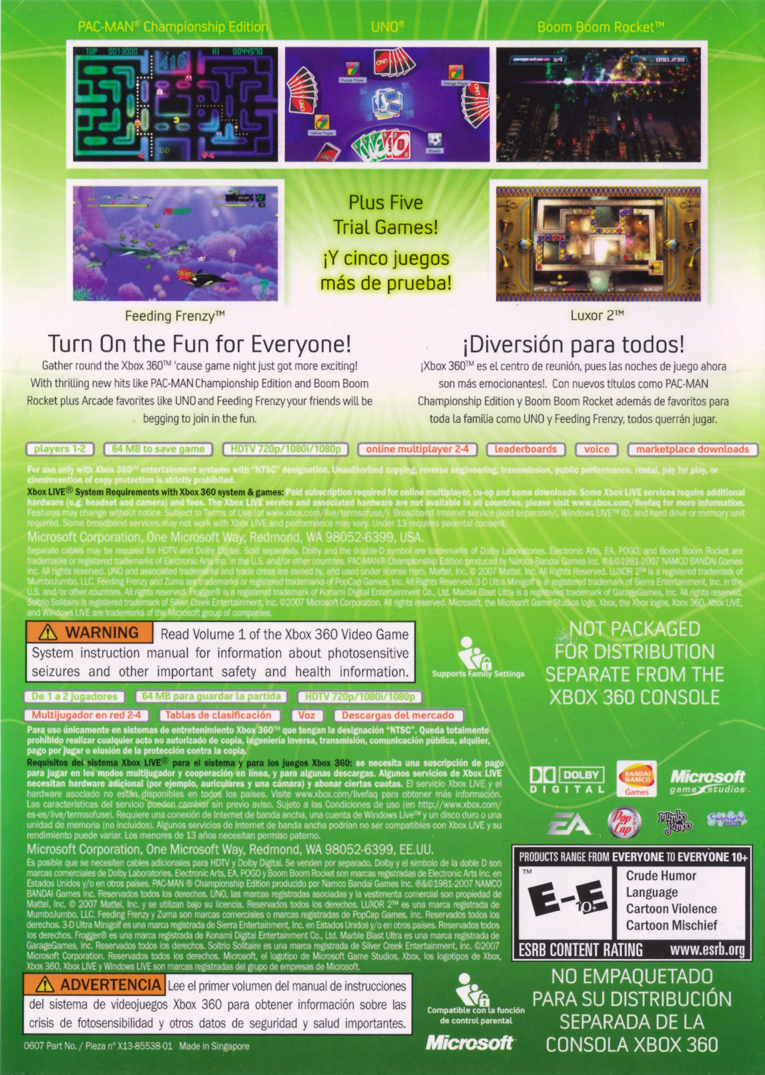 Xbox Live Arcade - Xbox 360