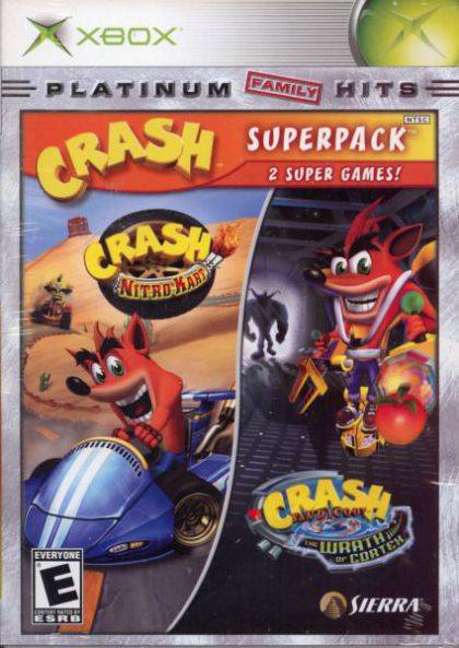 Crash Superpack: Crash Nitro Kart / Crash Bandicoot: The Wrath of Cortex- Xbox